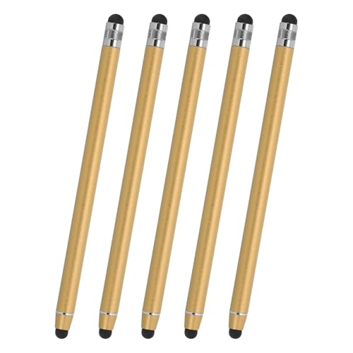 Stylets pour écrans tactiles PATIKIL Lot de 5 stylos capacitifs universels dorés