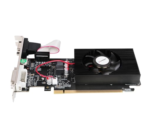 Consistent 220 Graphics Card 1GB DDR3 128-bit, PCI Express X16 2.0 128-Bit, 1GB DDR3 Quiet Operation with 2 Stands with 3 Year Warranty - Image 3