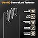 Nixinioo 3 Pack Privacy Screen Protector for Samsung Galaxy A33 With 3 Pack Camera Lens Protector, Anti Spy Tempered Glass 9H Hardness, Black Protector Anti Spy, Anti-Scratch, Bubble Free