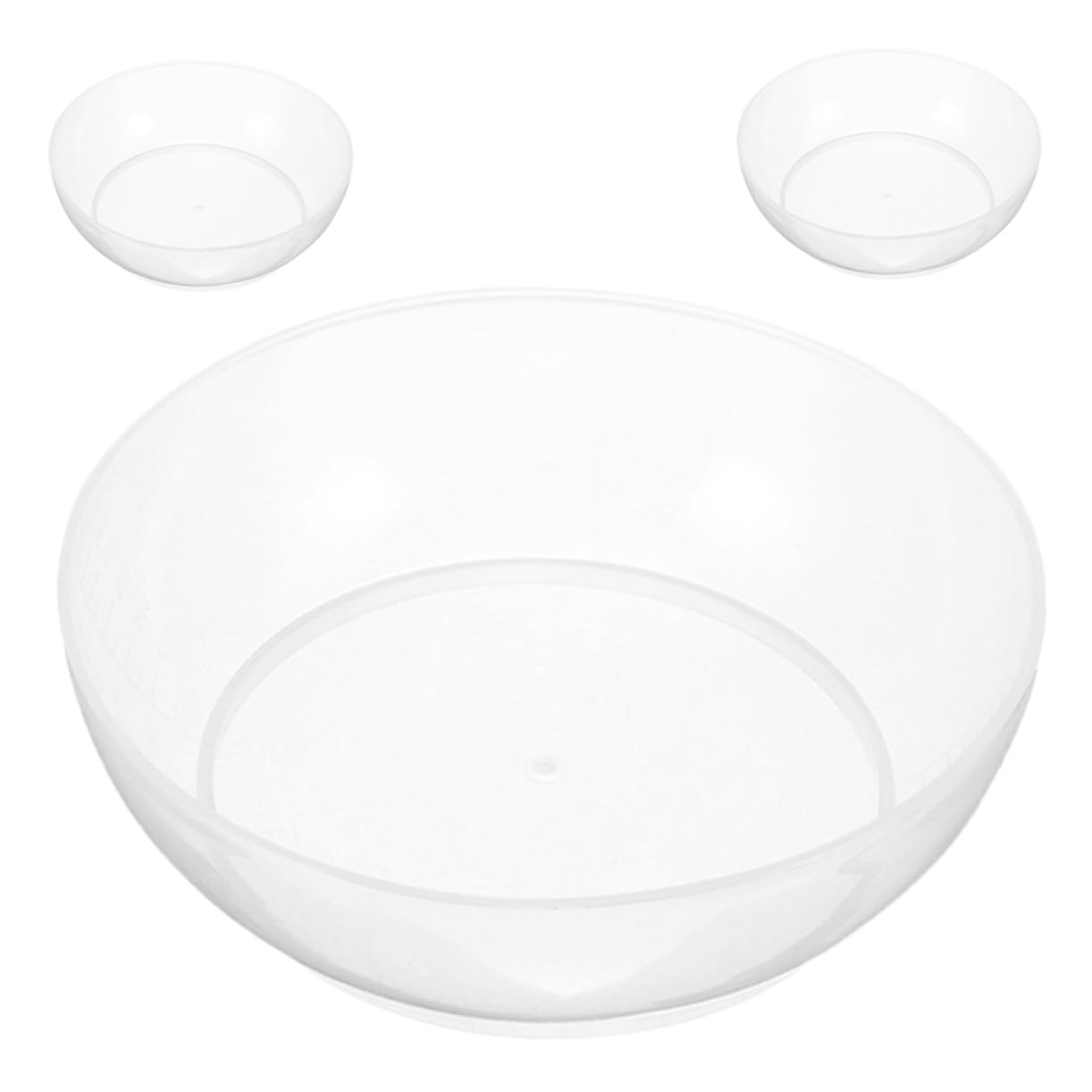 SOLUSTRE Food Weighing Tray Scale Markings Electronic Scale Serving Tray for Home Kitchen 3 Pack