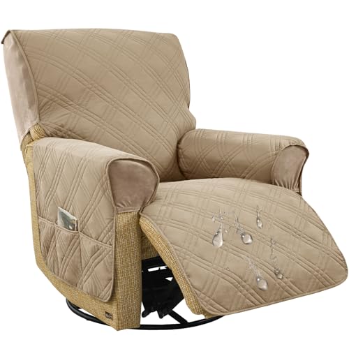 HOMECOVER �h�� 1�l�������N���C�j���O�\�t�@�[�J�o�[, �\�t�g ���N���C�j���O�`�F�A�J�o�[ �T�C�h�|�P�b�g�t�� ���h�~ �܂Ƃ��h�~ ��l�|�� �d���\�t�@�[�J�o�[ �􂦂�-�J�[�L-1�l�|��