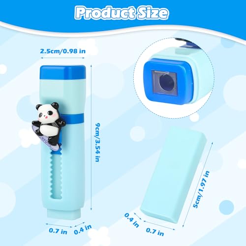 24 Pcs 2-in-1 Cute Retractable Eraser with Pencil Sharpener, Cute Kawaii School Supplies for Kids, Fun Cartoon Design for Classroom, Party Favors and Back to School Gifts