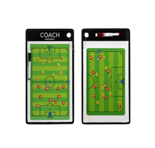 1 Juego de pizarra blanca magnética portátil for entrenamiento fútbol, ​​marcador y herramienta Para Entrenadores