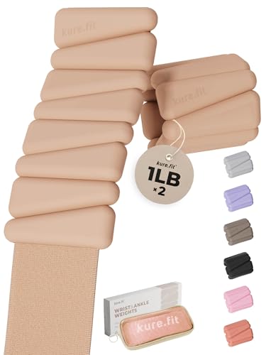 Image of Pilates Weight | Wrist & Ankle Weights for Women | Weighted Bangles | 1LB / 2LB Each (Set of 2)