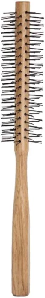 Small Round Barrel Brush for Short Hair, 1 Inch Mini Quiff Roller Comb for Women and Men, Best for Styling Thin Hair, Bangs, Beard hair brush, small round hair comb