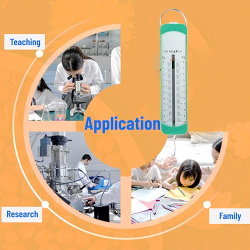 Dynamometer, 10N Newtonmeter Feder Dynamometer Stab Physik Mechanisches Experimentiergerät
