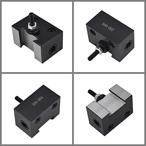 waltyotur OXA 250-004 Heavy Duty Boring Bar Holder, Quick Change Heavy Duty Boring Bar Tool Post Holder for CNC Lathe