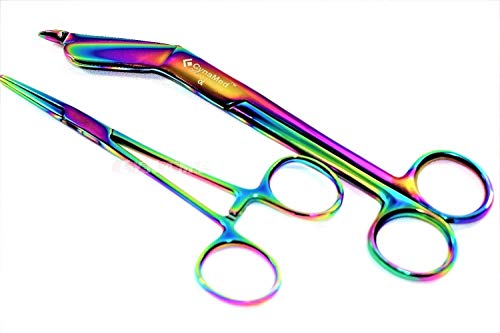 German Stainless Nurses Doctor Lister Bandage Scissors 7.25