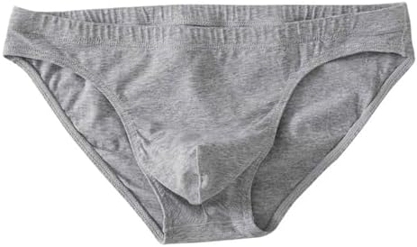 Solid Briefs for Men Breathable Stretch Comfort Daily Wear Underpants Low Rise Brief Comfortable Fit Underwear 2025