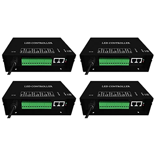Contrôleur Pixel Artnet H802RA pour ruban LED WS2811 et matrice 4 ports