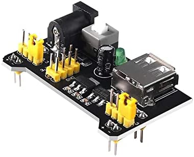 Breadboard 3.3V 5V Güç Kaynağı Modülü Usb Besleme 2 Çıkışlı Elektronik Prototip Devre Deney Test MB102 - Görsel 4