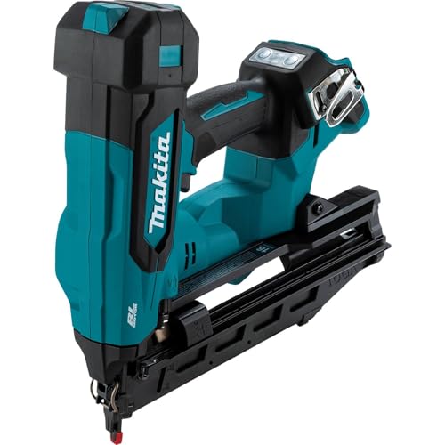 Makita XNB06Z 18V LXT&reg; Lithium-Ion Brushless Cordless 2-1/2&rdquo; Angled Finish Nailer, 16 Ga., Tool Only