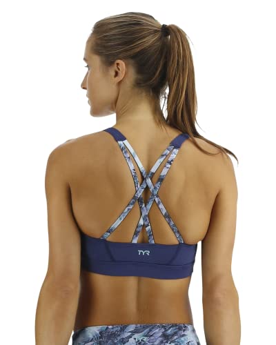 TYR Top feminino padrão JoJo para natação, ioga, fitness e treino