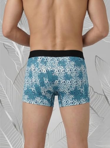 Image of CATELYN Ultra-Soft Nylon Breathable Stretch Trunks Men's Premium Printed Innerwear for Daily Comfort Men Sweatproof (Pack of 4)