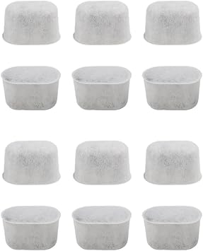 Activated Carbon Water Filter Replacements for Ninja Coffee Bar ES601 ES655 ES701 Compatible Single Serve Grounds Brewer Filters 6 Pack 12pcs