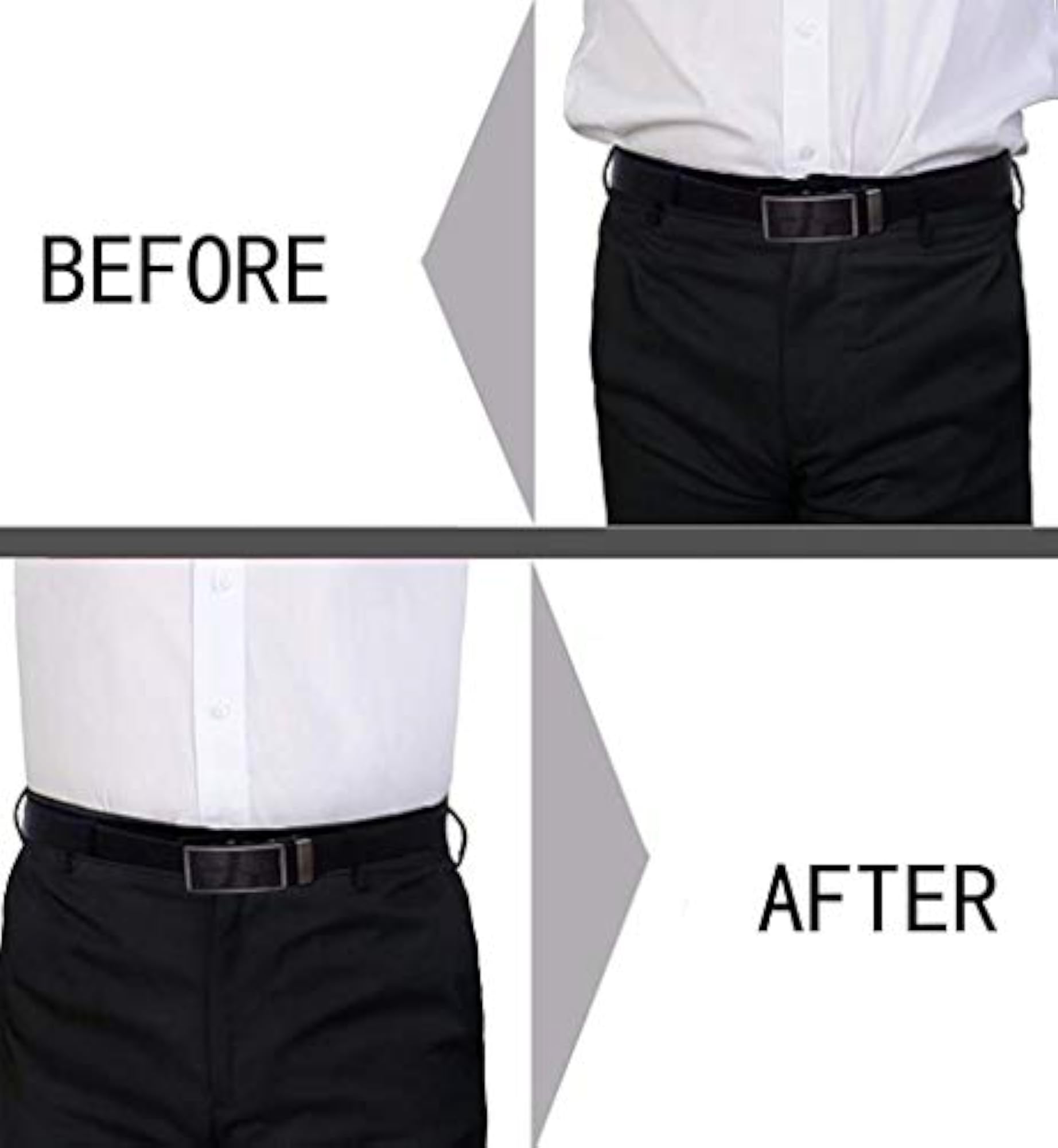 1 Pair Shirt Stays for Y-Shape Locking Clamps