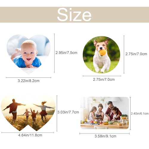 Leecum DZBXT1 Custom Magnet Add Your Photo Fridge Magnets Home Decoration Photo Refrigerator Magnets Office And Kitchen Locker Magnets thumb #3