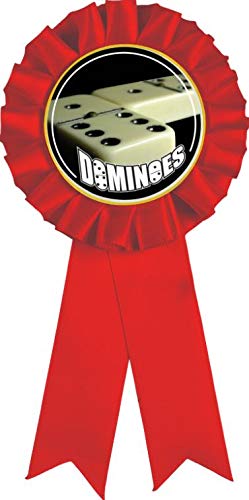 Cinta Roja para Premios de Domino - Juego de 5 Unidades