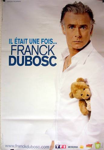 Affiche Franck Dubosc poster géant 80X120 pour salon et chambre