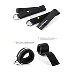 Fitgriff® Ankle Straps V2 for Cable Machine (2 Pieces) - Gym Workout Equipment - Leg Pulley Attachment, Kickback Straps - Image 3