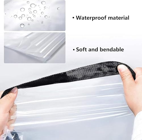 Bâche imperméable et résistante en PVC bâche de protection extérieure avec œillets