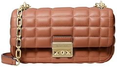 Gold-tone Hardware/Box Quilted Costa Lamb Leather/Luggage