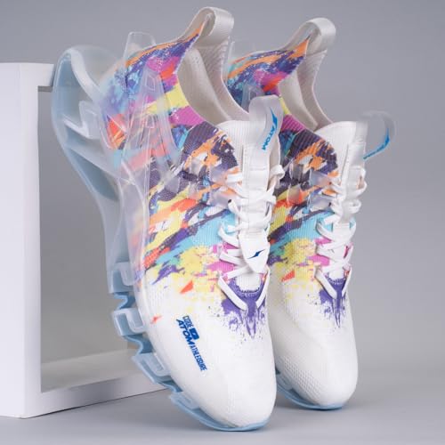 Image of ATOM Men's Phantom Multicolor Sneakers | Stylish & Comfortable Casual Sneakers with Breathable Air Mesh | All-Day Comfort