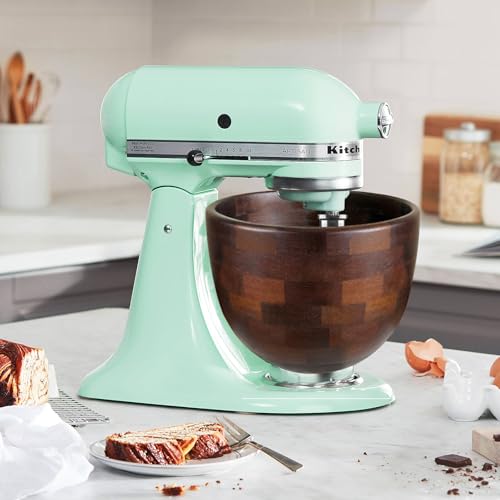 Tazón de Madera de Acacia Compatible con KitchenAid 4.5 & 5 QT miniatura 2