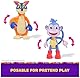 Dora Abenteuer Pack AFFE Boots und Fuchs Swiper - Mini-Spielset mit 2 Figuren (ca. 9 cm) und einem Accessoire mit Funktion, für fantasievolles Spielen, für Kinder ab 3 Jahren