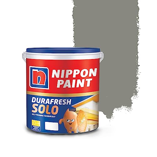 Image of Nippon Paint Durafresh Solo Exterior Emulsion Paint (Blizzard Storm, 1 L)