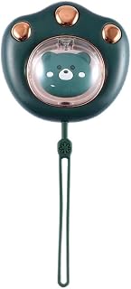 Cute Cat Paw Hand Warmer, 12H Long Lasting Heat, 3-Temperature Levels, Portable Electric Hand Warmer with Colorful LED Lights