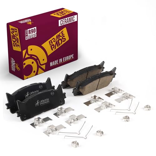 Metrix Premium Chassis Parts Front Brake Pad Set D1222 Fits Lexus ES300h