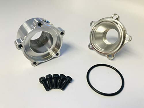 Billet Inline Thermostat Housing & Bypass/Sensor Port For 1-1/2" Hose 1.5" Or An -16 #TOP1