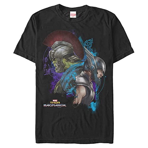 T-shirt Marvel Big & Tall homme manches courtes vetement grande taille 3XL noir