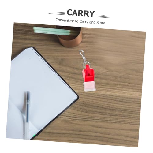 Lurrose 10 cubiertas para silbatos con protector y caja de almacenamiento miniatura 3