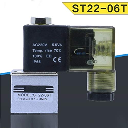 Válvula solenoide normalmente abierta ST22-06T de alta durabilidad 4