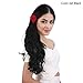 REECHO Hair Extensions Clip in Straight Curly Wavy 4 PCS Set Thick Hairpiece