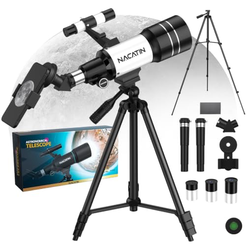 NACATIN 70mm Refractor Telescope with Accessories