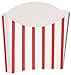 Produktbild Kids Party World 104 kleine Kartons für Pommes oder Burger rot weiß gestreift 9x8x3 cm