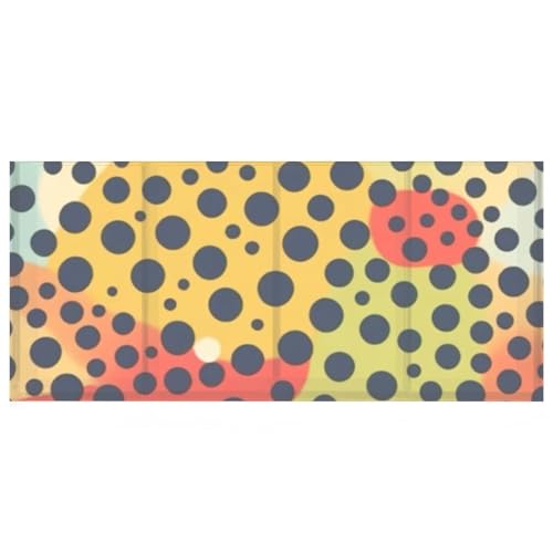 Porte-crayons rectangulaire en acrylique à 4 compartiments léopard - 3