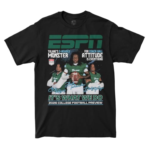 Tulane Football 2026 ESPN The Magazine Collection Black