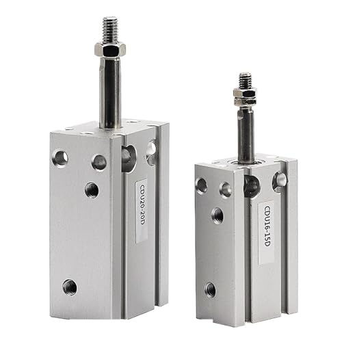 Vérin à montage libre série CDU CDUK pneumatique double effet pour automatisme - 4