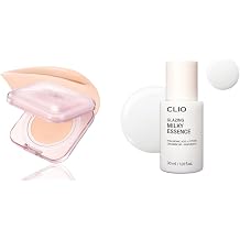 CLIO [Bundle] Glazing Milky Essence Mini + Kill Cover Mesh Glow Essential Cushion Foundation 21C