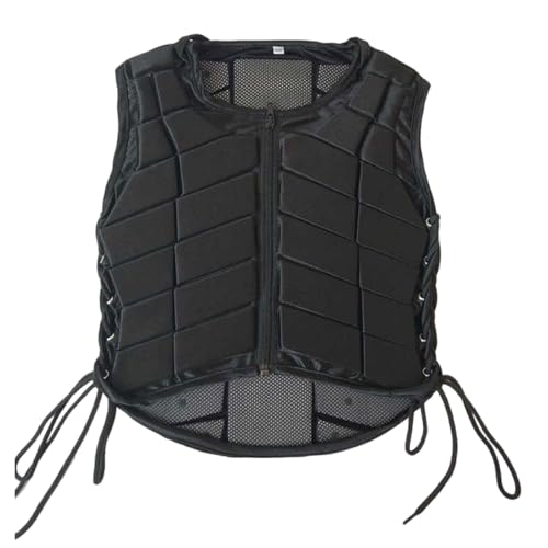 Enigmaire Reitschutzweste,Kinde-Reitweste,Reitweste Schutzweste,Reitweste Für Kinde,Sichere Reiterweste für Jungen und Mädchen,Stoßdämpfende,Körperschutz,Reißverschluss,Für Jungen Mädchen