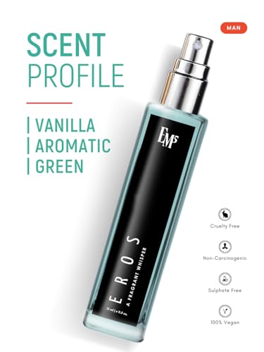 Image of EM5 Eros Perfume for Men |Vanilla Amber Spicy Citrus Woody Fragrance | Eau de Parfum Spray | Luxury Gift for Him | 15 ml