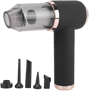 Bewinner 4 in 1 Cordless Hand Vacuum Cleaner, 45000PA Suction Car Air Duster, 30 Min Run Time with 3000mAh Battery, Fast Charge, Washable Filter for Pet Hair, Home, Office