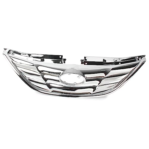 Calandre avant pour Hyundai Sonata 2011-2013 en plastique ABS chromé