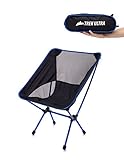 TrekUltra Camping Fold Up Chairs with Bag - Portable Lightweight Heavy Duty Compact - Great for Sporting Motorcycling Backpacking Kayaking Outside Chair for Concerts Beach or Park