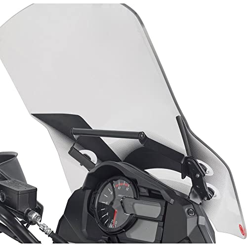 Givi soporte para montaje en el parabrisas con acabado negro texturizado