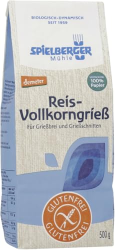 Spielberger Bio Glutenfreier Reis-Vollkorngrieß (1 x 500 gr)